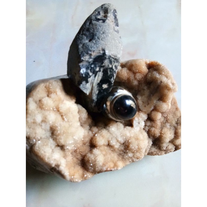 Batu Akik Kecubung Asap Natural #Asli