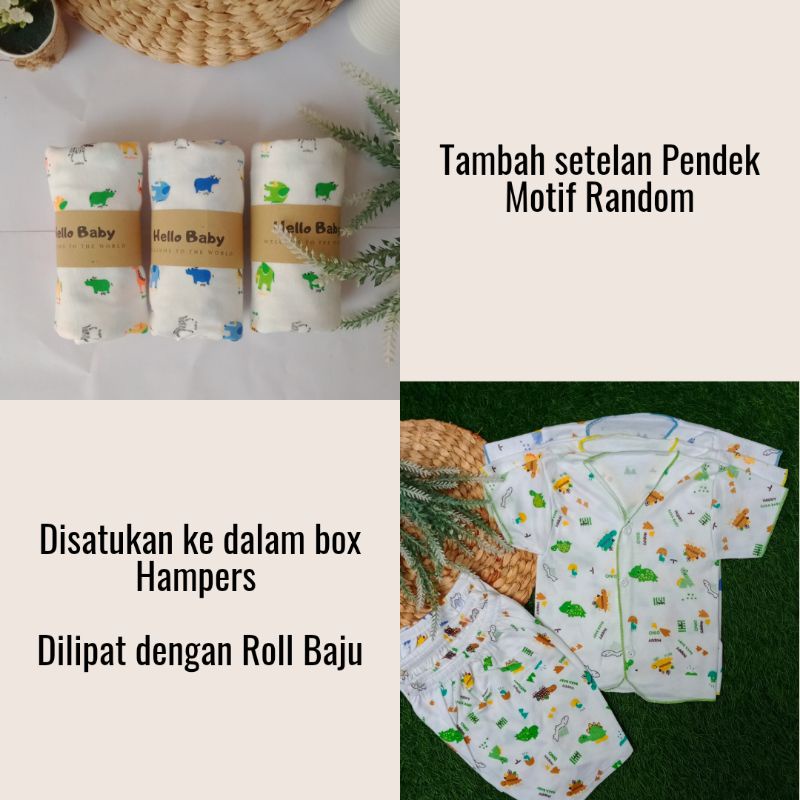Baby Hampers 3/ Kado Lahiran/ Kado Bayi-Set Pendek