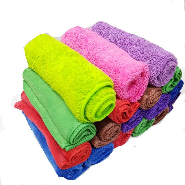 30X30 / 35X35 Kain Lap Microfiber  / kain lap serbaguna  ECERAN / pcs / SATUAN S1