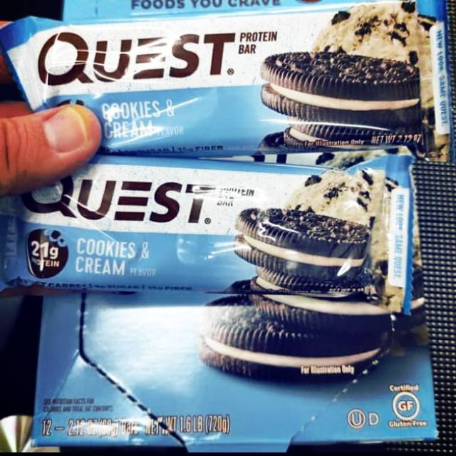 QUEST BARR PROTEIN BARR QUEST ISI 12 BATANG RASA SUPER LEZAT