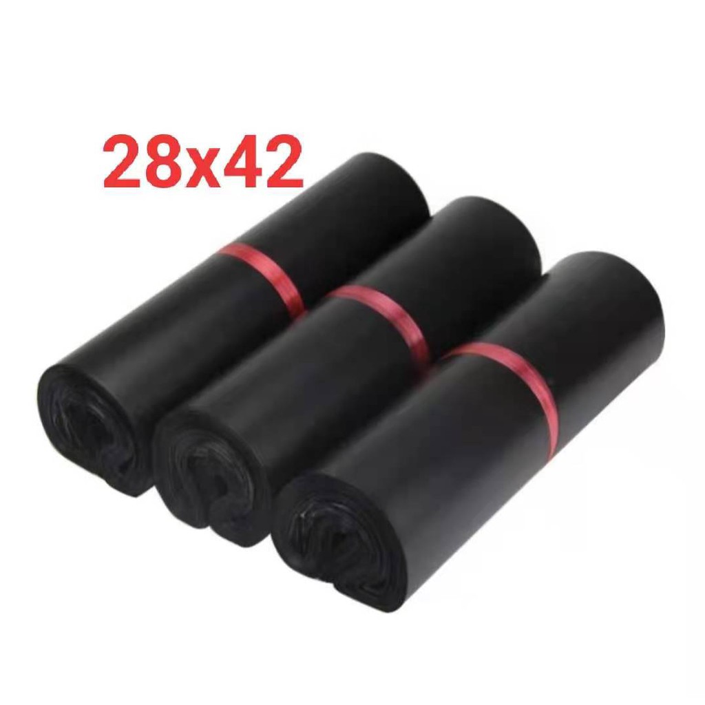 

TERMURAH ! POLYMAILER WARNA HITAM UK 28X42