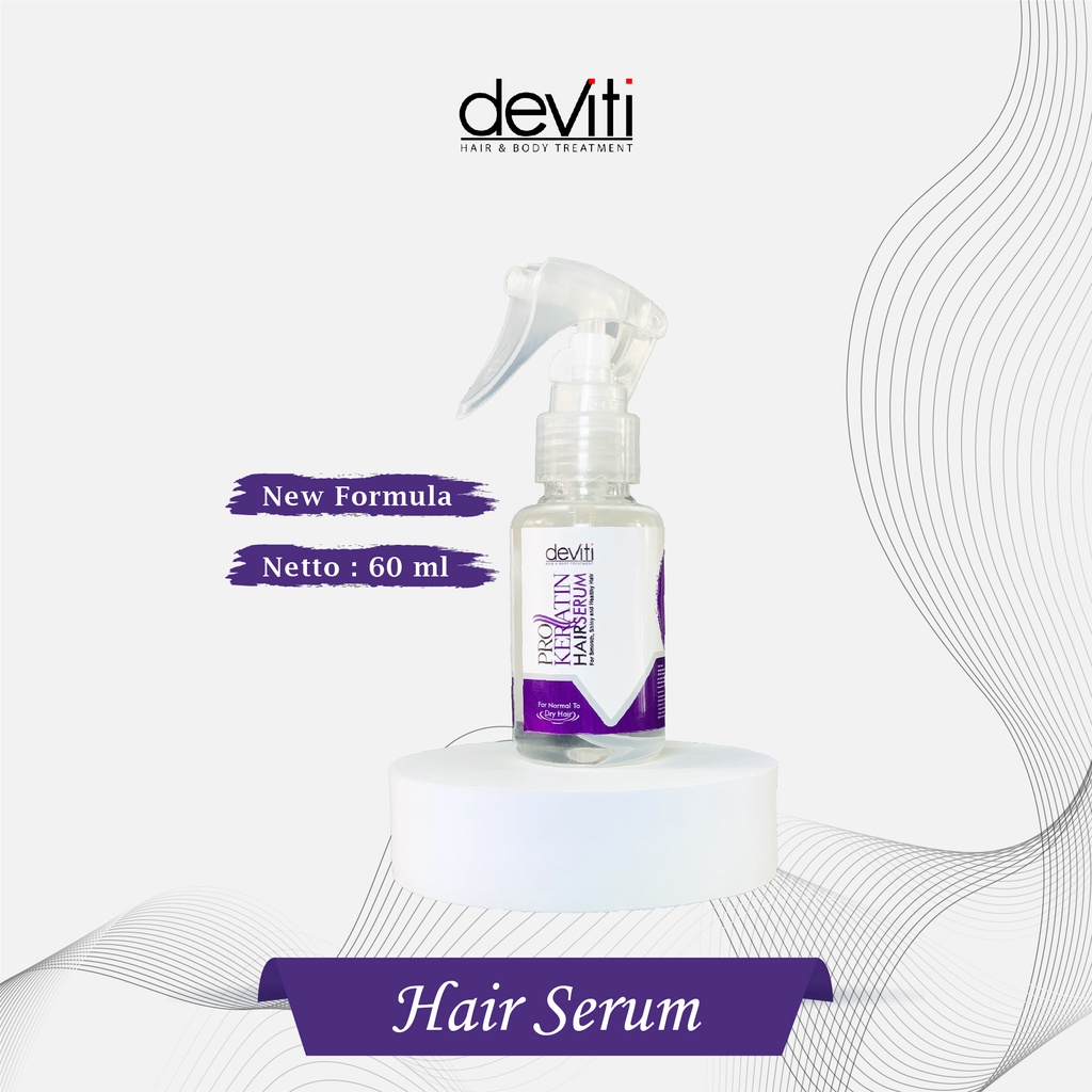 Deviti Hair Serum Perawatan Rambut Normal to Dry Hair 60Ml