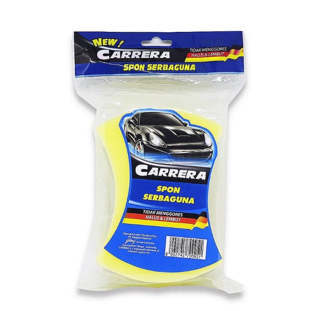 Spons Mobil Carrera/Spons Cuci Motor/Sponge jumbo/Spons Tebal/Spon Serbaguna