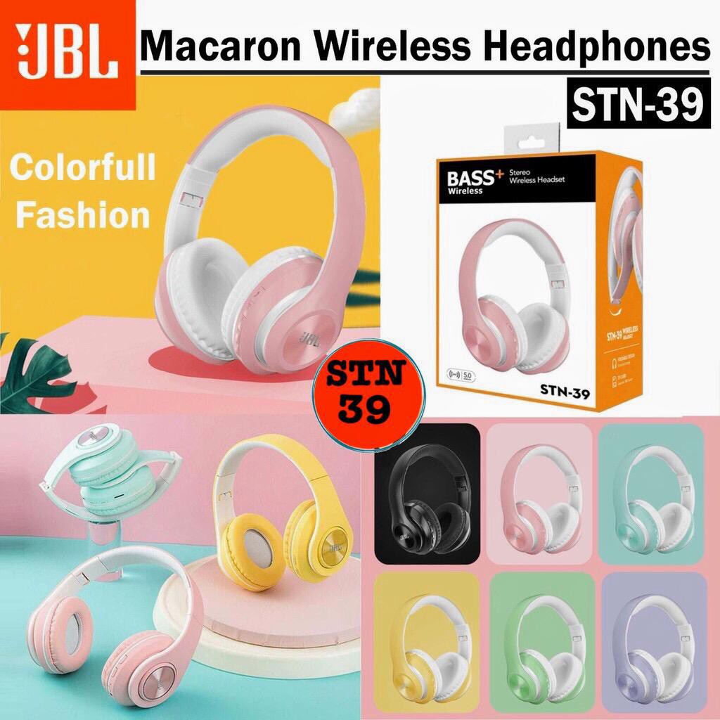 HEADSET BLUETOOTH STN39 MACARON INPODS HEADPHONE EARPHONE HANDSFREE