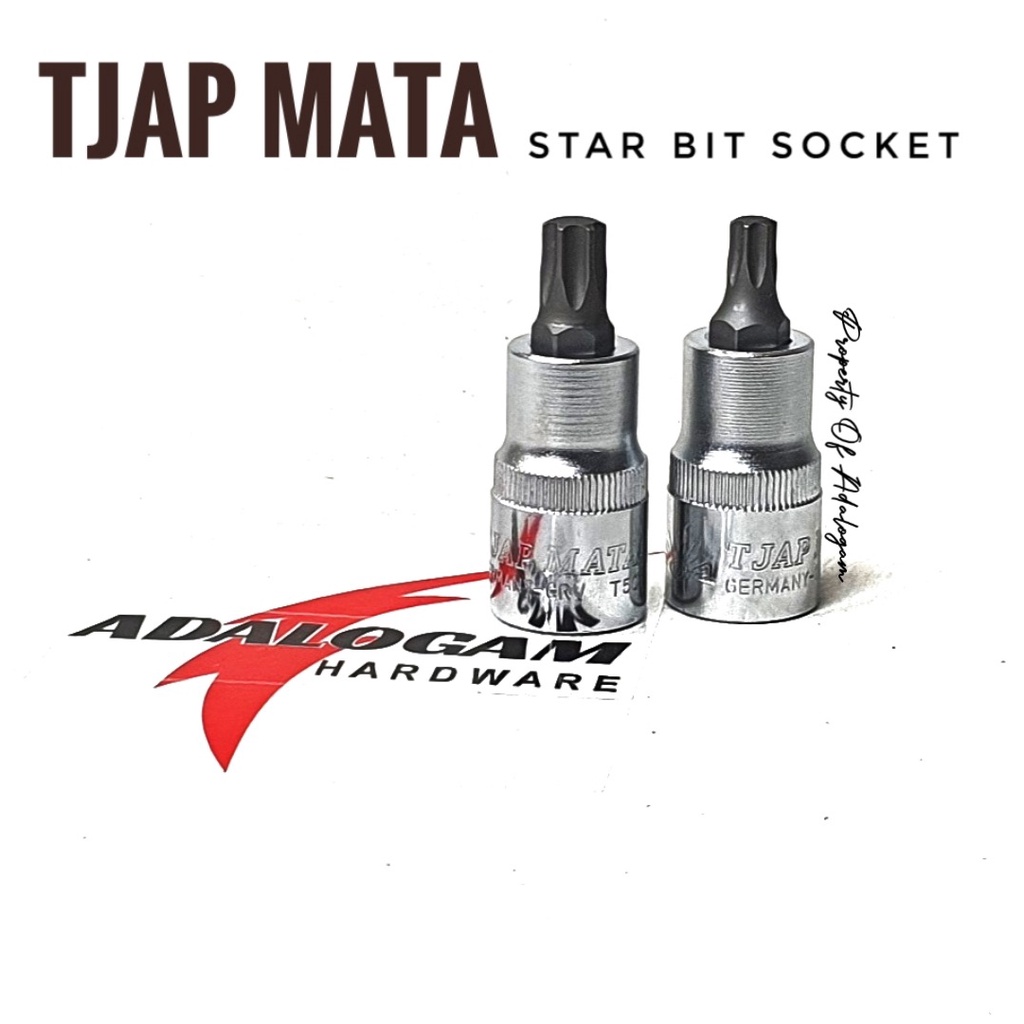 TJAP MATA Star Bit Socket 1/2 DR T40 T50