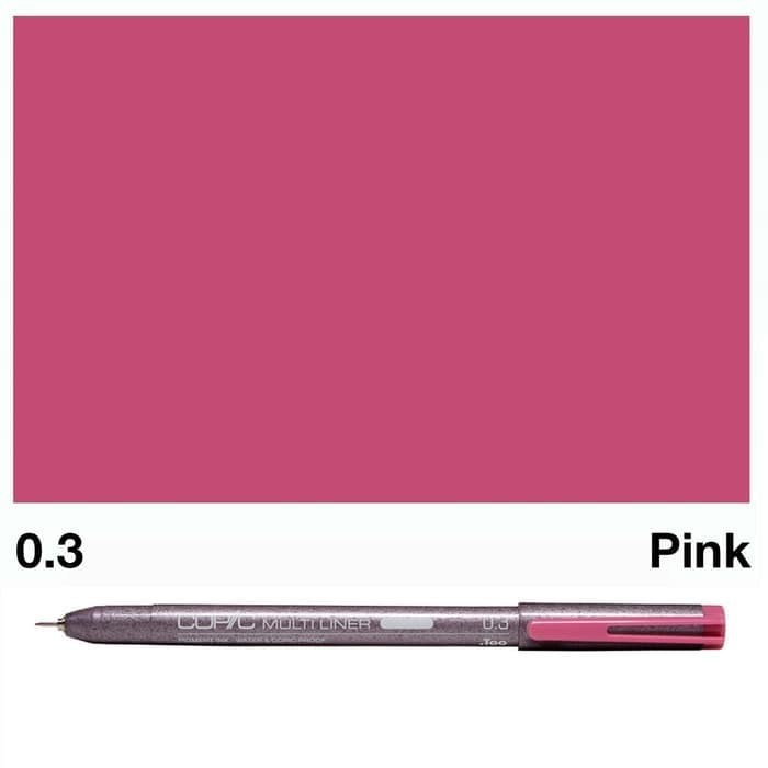 

COPIC Multiliner Pink 0.3mm - Ref.CMPN/03