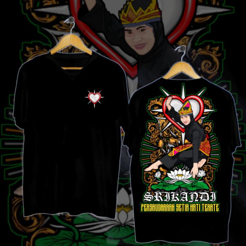 kaos PSHT srikandi PSHT