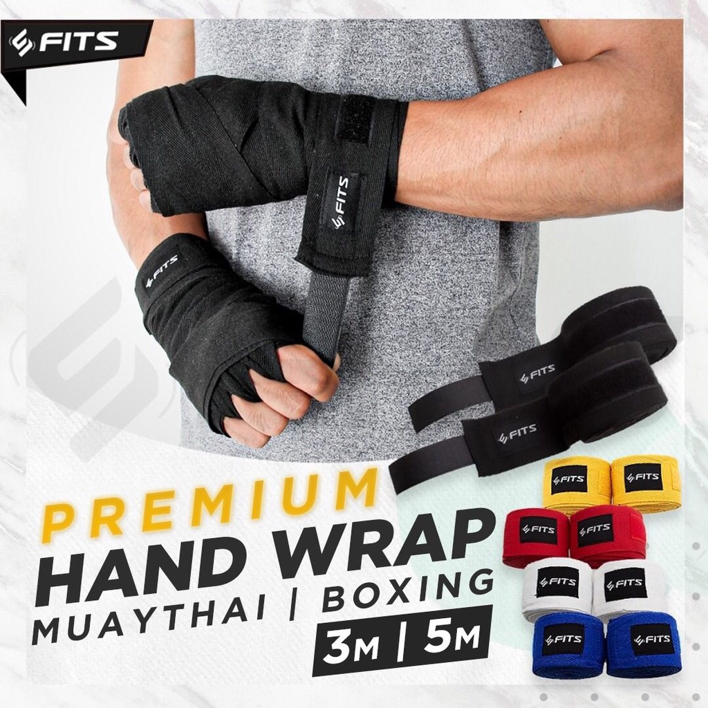 Jual SFIDN Fits Premium Hand Wrap Muaythai Boxing Handwrap Muay Thai