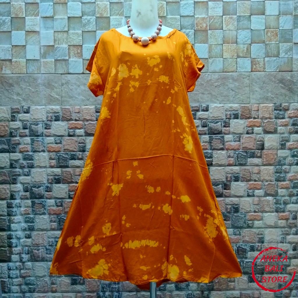 Daster payung tie dye Bali murah Uk-XL, Baju tidur, daster vega mega, pakaian Wanita, tye die casual, tie die, tye dye-Foto 13