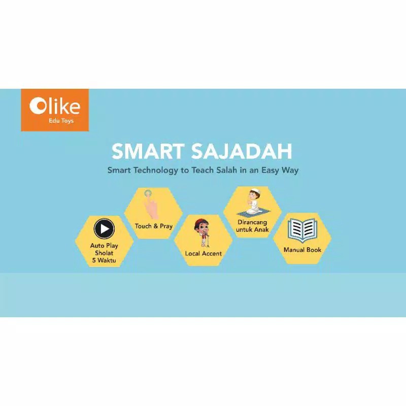 OLIKE Smart Sajadah ~ Sajadah Anak Pintar-4