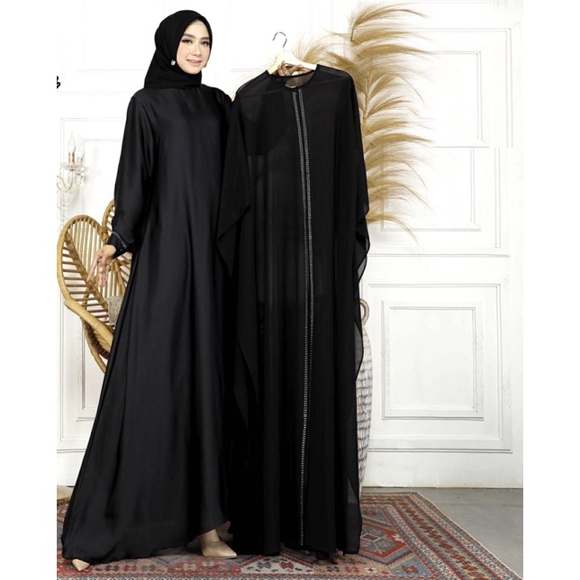 ZV DRESS GAMIS ABAYA MODEL ARAB /GAMIS WANITA TERBARU DAN ELEGAN MEWAH SIMPLE /Dress abaya cantik