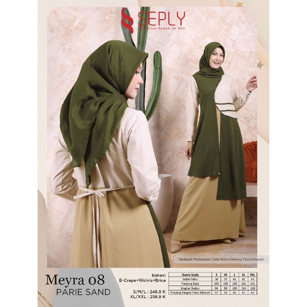 [READY] SEPLY GAMIS MEYRA 08 PARIE SAND