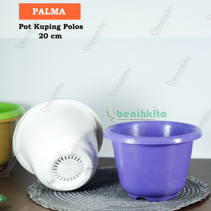 Pot Bunga-Tanaman Kuping 20cm (Palma)