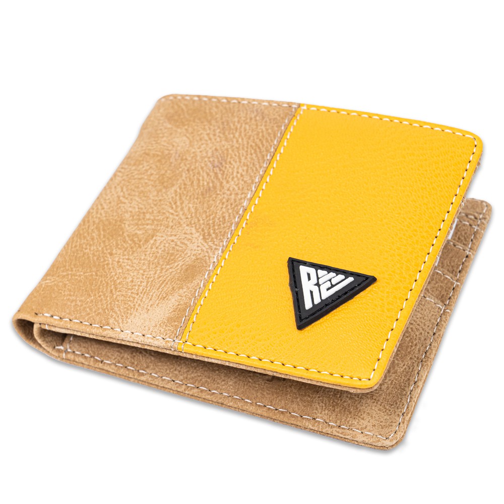 RAMEJA Fashion Dompet Pria Bahan Kulit PU Premium Synthetic Leather RMJW05-KHAKI