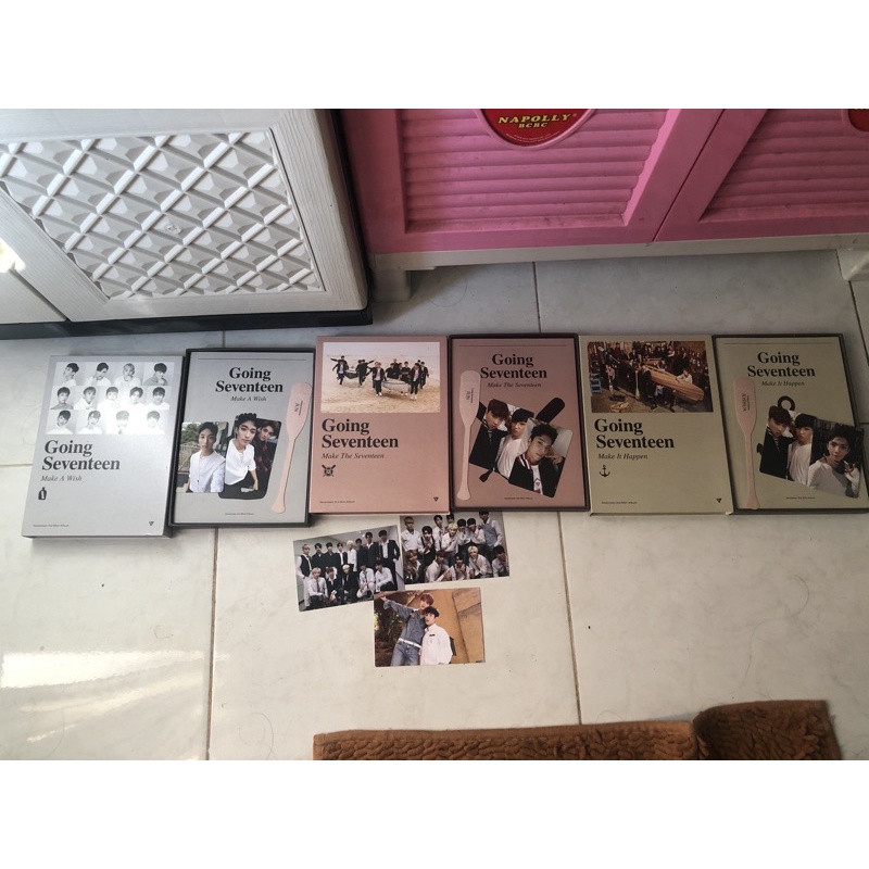 SEVENTEEN – GOING SEVENTEEN ALBUM FULLSET MURAH