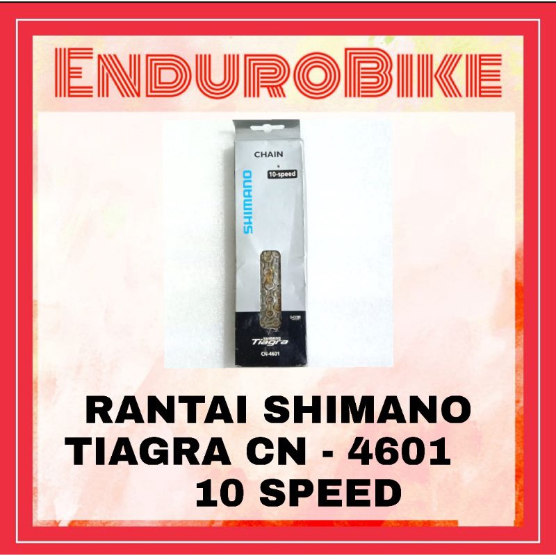 CHAIN RANTAI SHIMANO TIAGRA CN4601 10 SPEED JAPAN CN 4601 ENDUROBIKE