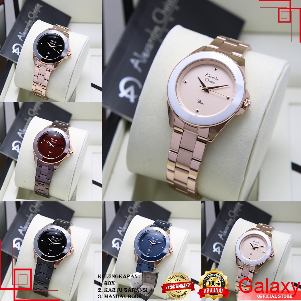 ALEXANDRE CHRISTIE JAM TANGAN WANITA ORIGINAL ALEXANDRE CHRISTIE WANITA ALEXANDRE CHRISTIE WANITA OR