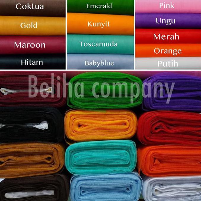 Pengiriman Cepat Kain Tulle Super kaku MURAH