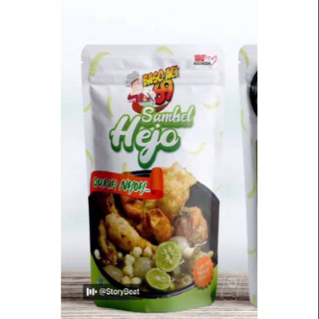 

Baso Aci 69 sambal ijo hejo asli