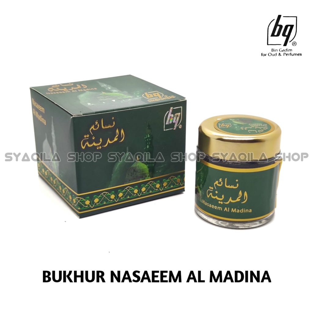 Bukhur Nasaeem Al Madina Bin Gadim BQ Buhur Naseem Almadinah Dupa Arab Asli Bakhoor Menyan Bakar Pengharum Ruangan Original Saudi