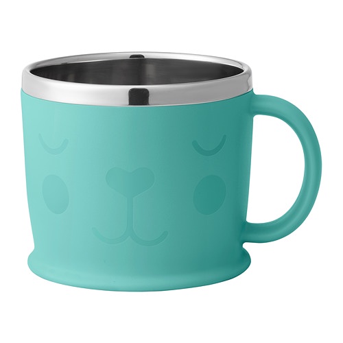 KANONKUL Mug, biru, 23 cl