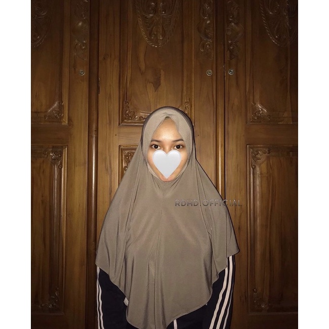 Bergo Kerudung Dagu Malaysia Jersey Premium | RBHD Official