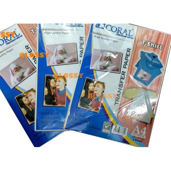 

۝ CORAL Transfer Paper White ➫