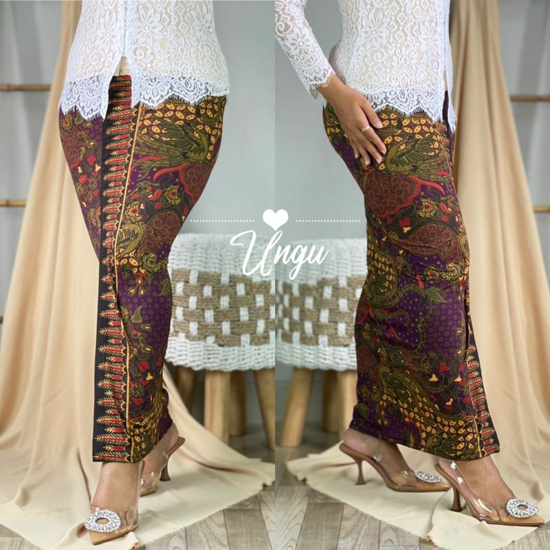 kamen batik bahan moscrepe/kamen bali/bawahan kebaya