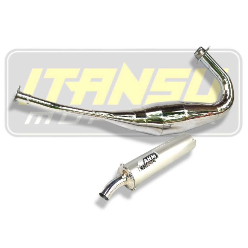 Knalpot AHM Ninja R / Ninja Rr / Ninja Ss Chrome