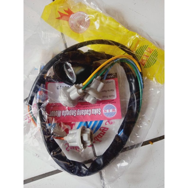 fiting lampu depan beat fi