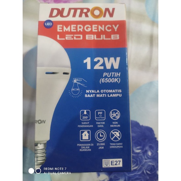 emergency lamp 12w dutron