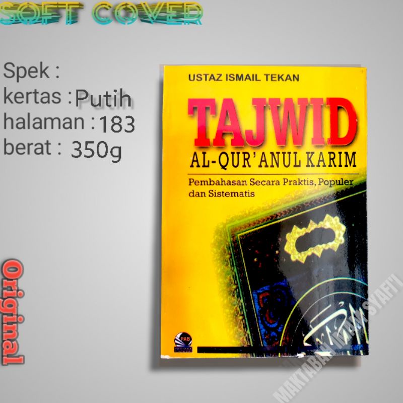 Buku Tajwid Ismail Tekan