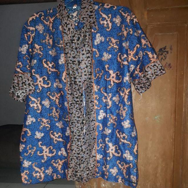 Kemeja Batik Pria Ppbtk07 Wsa04 Lengan Pendek Kode 17 /kemejapria/kemejabatik/batikpria/batikmodern