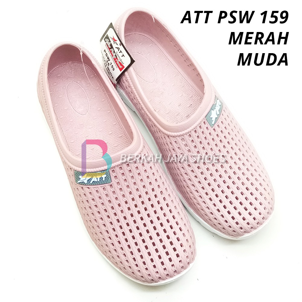 Sepatu Wanita - Sepatu Karet Wanita - Sepatu Slip On Karet Wanita ATT PSW 159 - Anti Air &amp; Anti Slip