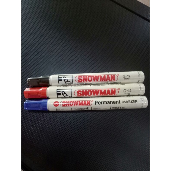 

Spidol Snowman Permanent (tinta tidak bisa di hapus)