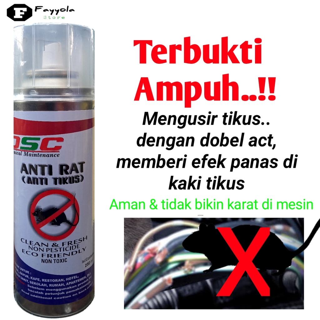 [DSC] Anti Rat / Pengusir Tikus Mobil / Anti Tikus Spray