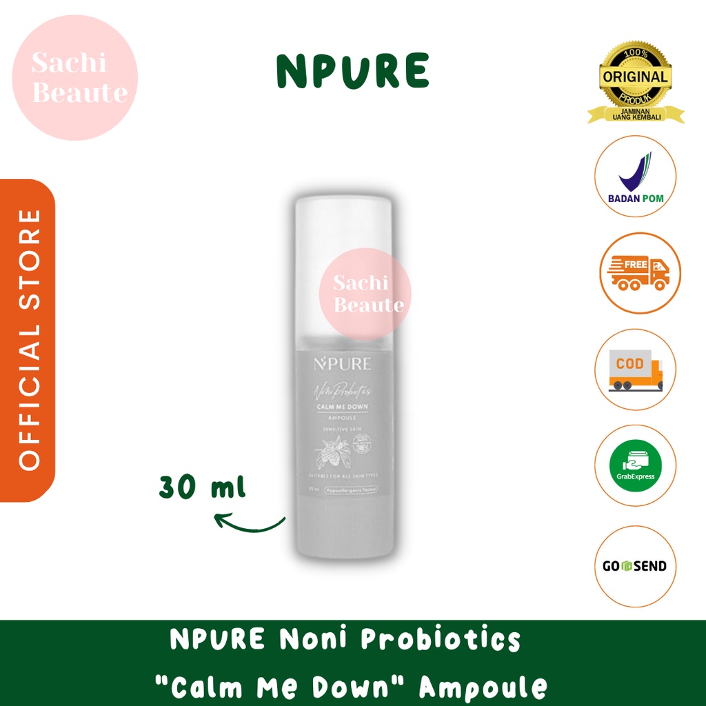 NPURE NONI PROBIOTICS “CALM ME DOWN” AMPOULE