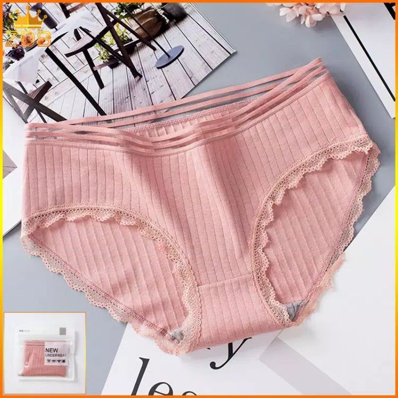 Celana Dalam Wanita Import CD BH Bahan Nylon dan Adem Berkualitas