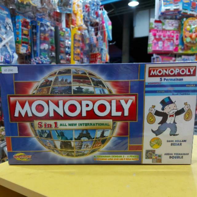 MONOPOLI 5 IN 1