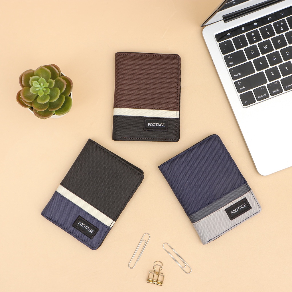 Dompet Kartu Card Holder Wallet Mini Tipis Simple Wallet Pria Wanita