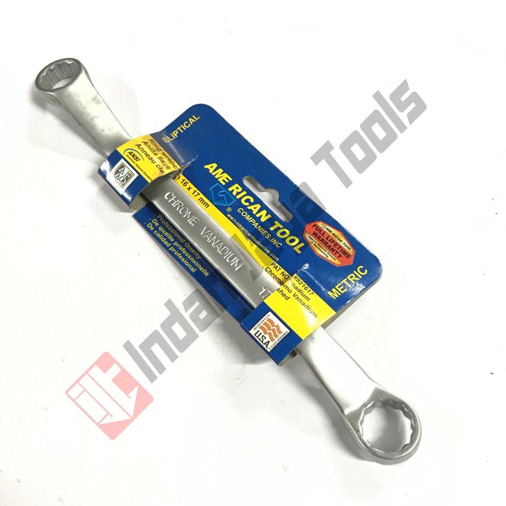 AMERICAN TOOL Kunci Ring 16 x 17 mm - Ring Wrench