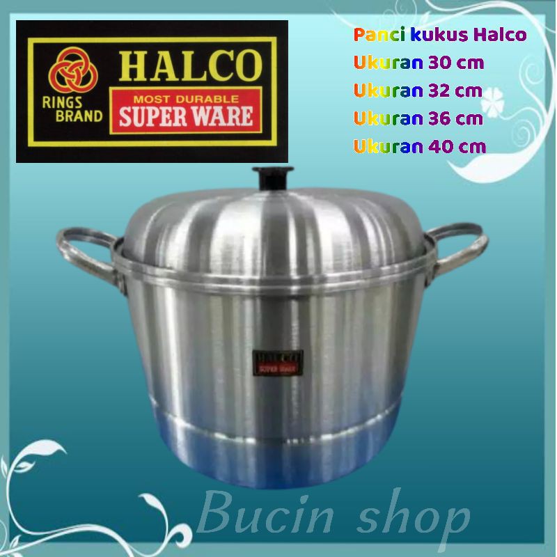 Panci kukus halco 40 / dandang halco 36 / panci serbaguna 32