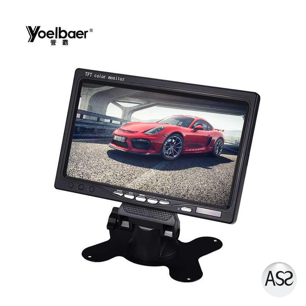 ASS Shop - Yoelbaer Layar Monitor Mobil TFT LCD 7 Inch - C-T703