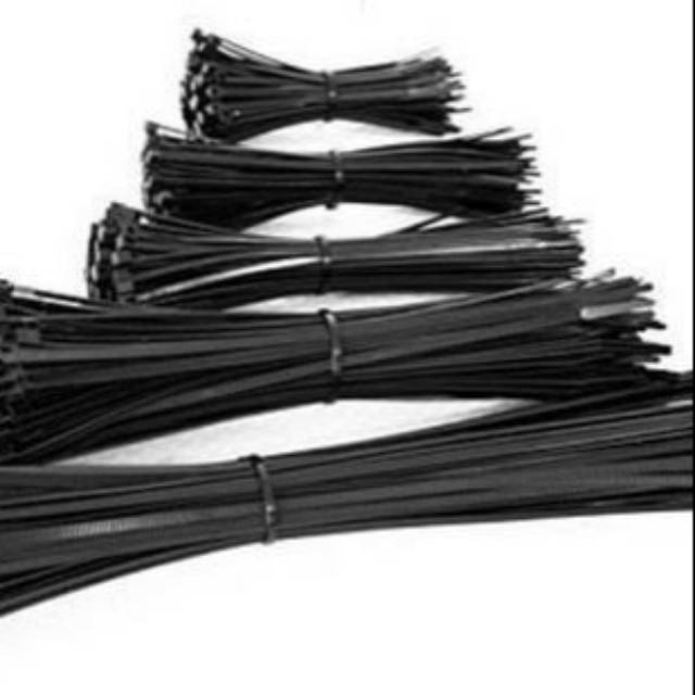 CABLE TIES TALI TIS KREK SIGMA HITAM UKURAN 100, 150, 200, 250, 300 MM