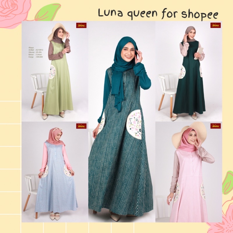 Dannis || Gamis Dannis Terbaru || Gamis Dannis || Abaya lebaran 2022 terbaru Dannis