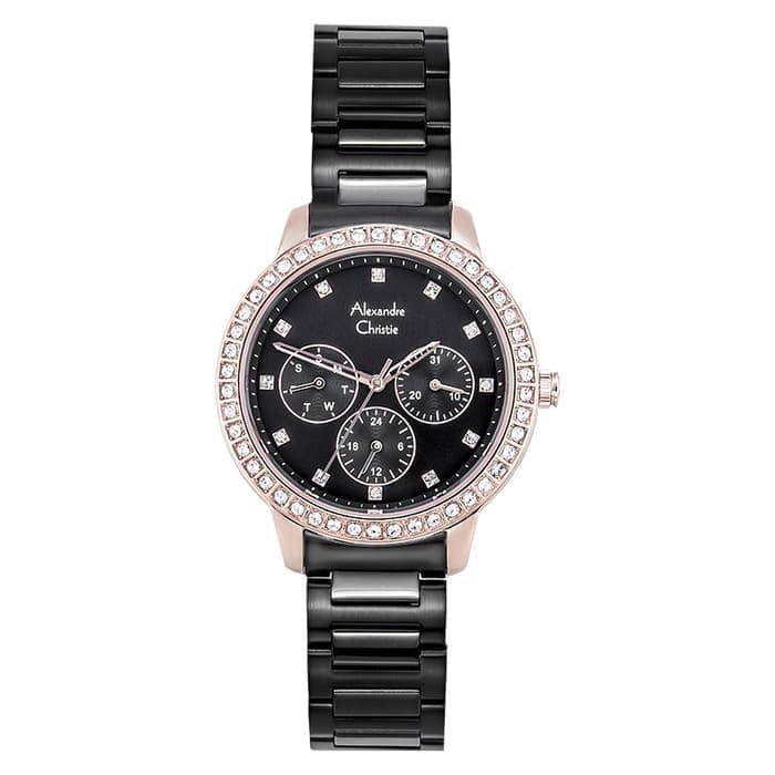 Alexandre christie 2691 BF Passion Wanita [Black/Rosegold]