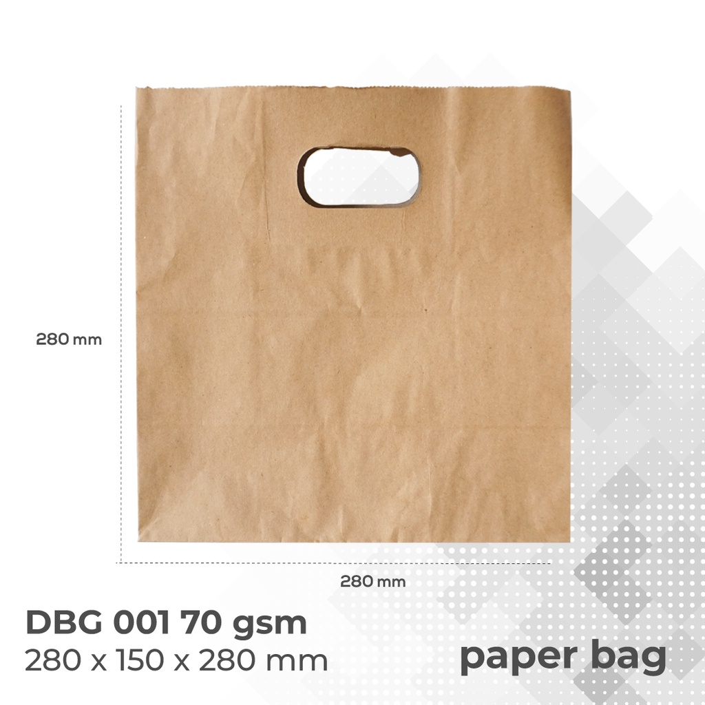 Paper Bag Kertas Souvenir (DBG1-Size-28x15x28 Cm)