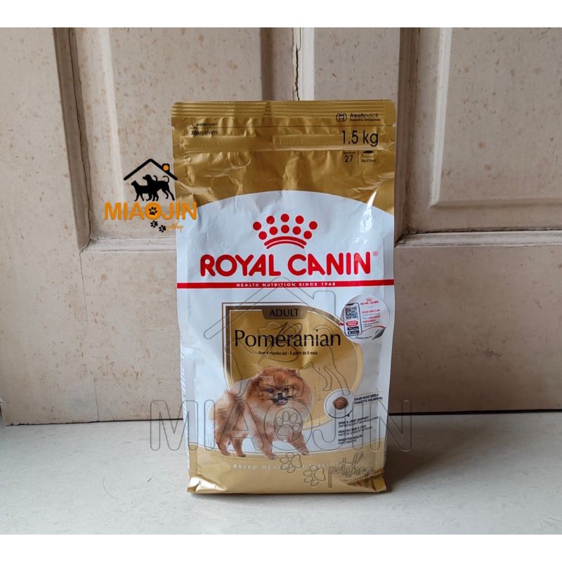 Royal Canin Pomeranian / Pom 1.5kg - Makanan Anjing Dog Food Pakan Anabul Dry Kering Kecil Anak