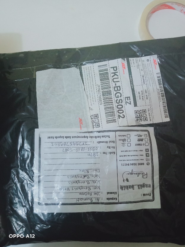 Kemeja Pria Lengan Panjang Kombinasi Batik Perada Bunga Melati Kecil