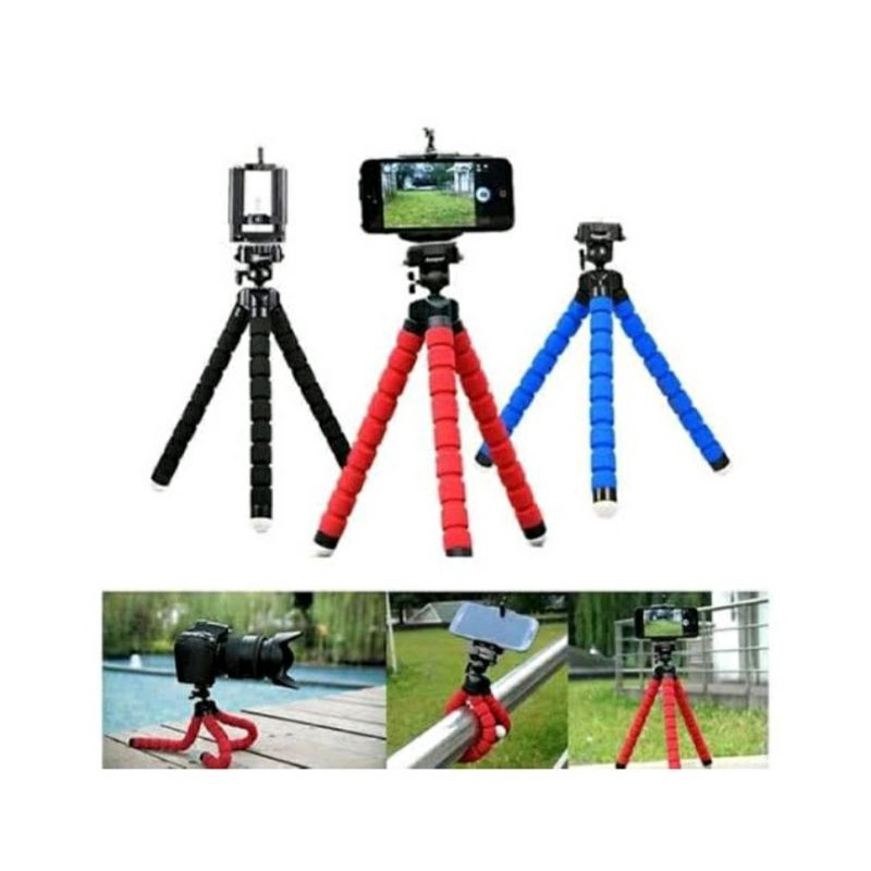 MINI TRIPOD SPIDER FLEXIBLE / TRIPOD HP ATAU KAMERA / TRIPOD MINI